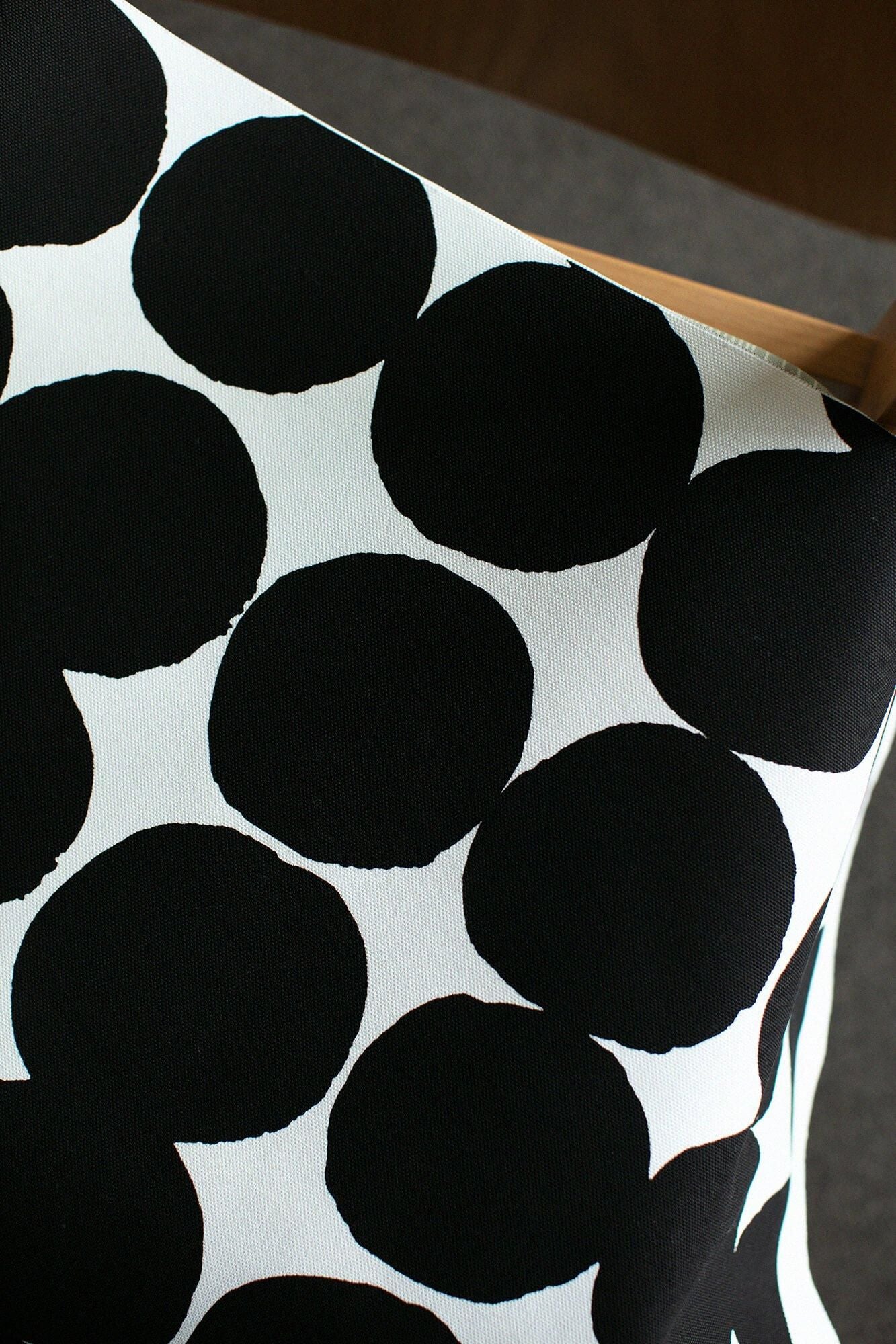 SOU・SOU×Tendo Mokko Small Chair/Marbles White×Black【※Delivery in 1.5 months】