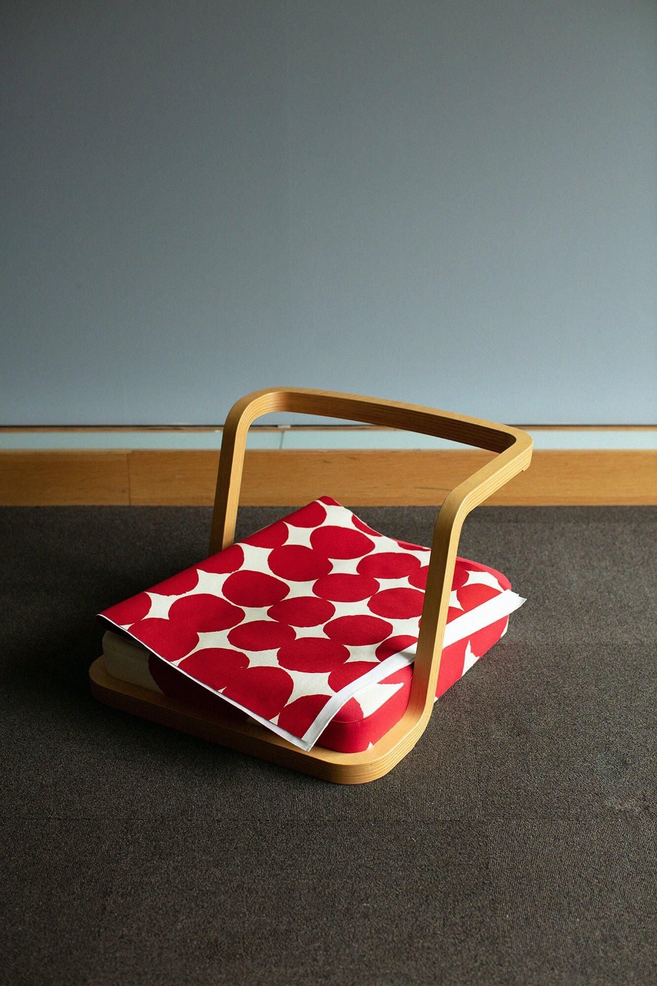 SOU・SOU×Tendo Mokko Ring (kan) /Marbles Creamy White×Red【※Delivery in 1.5 months】