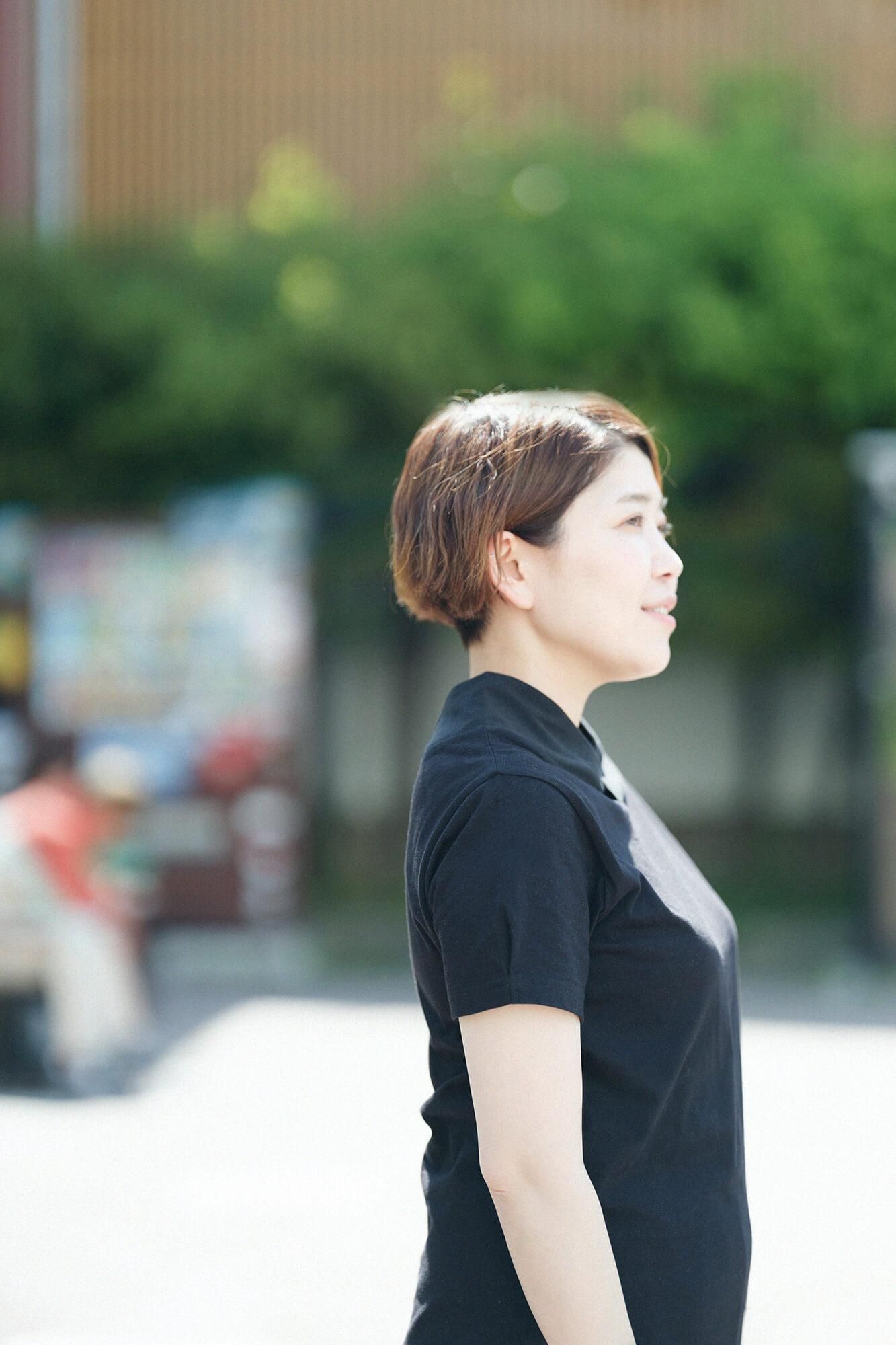 薙(なぎ)ジバン 半袖/濡羽色(ぬればいろ)