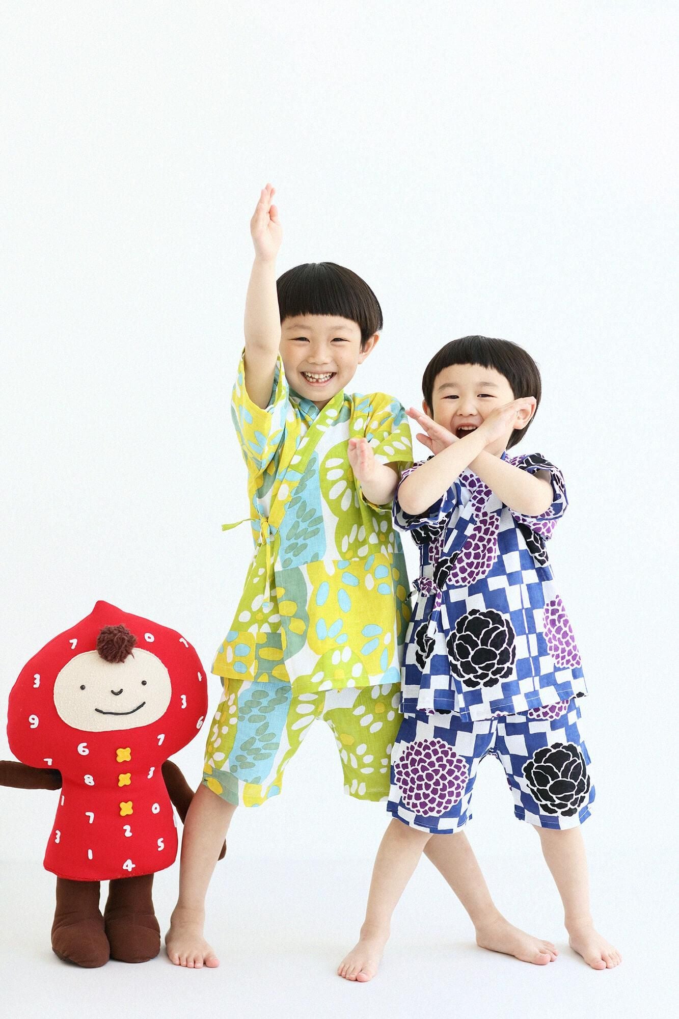 ●いせもめん こどもじんべい/はなあり