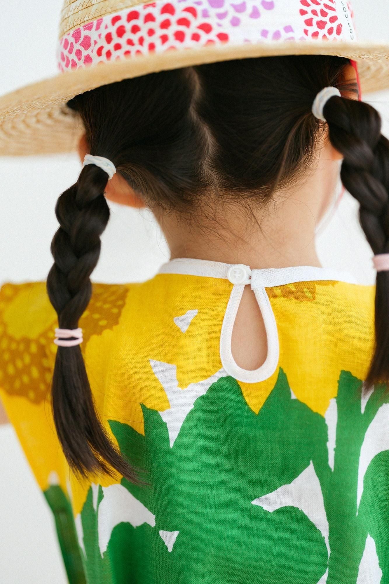 ●伊勢木棉洋裝/向日葵