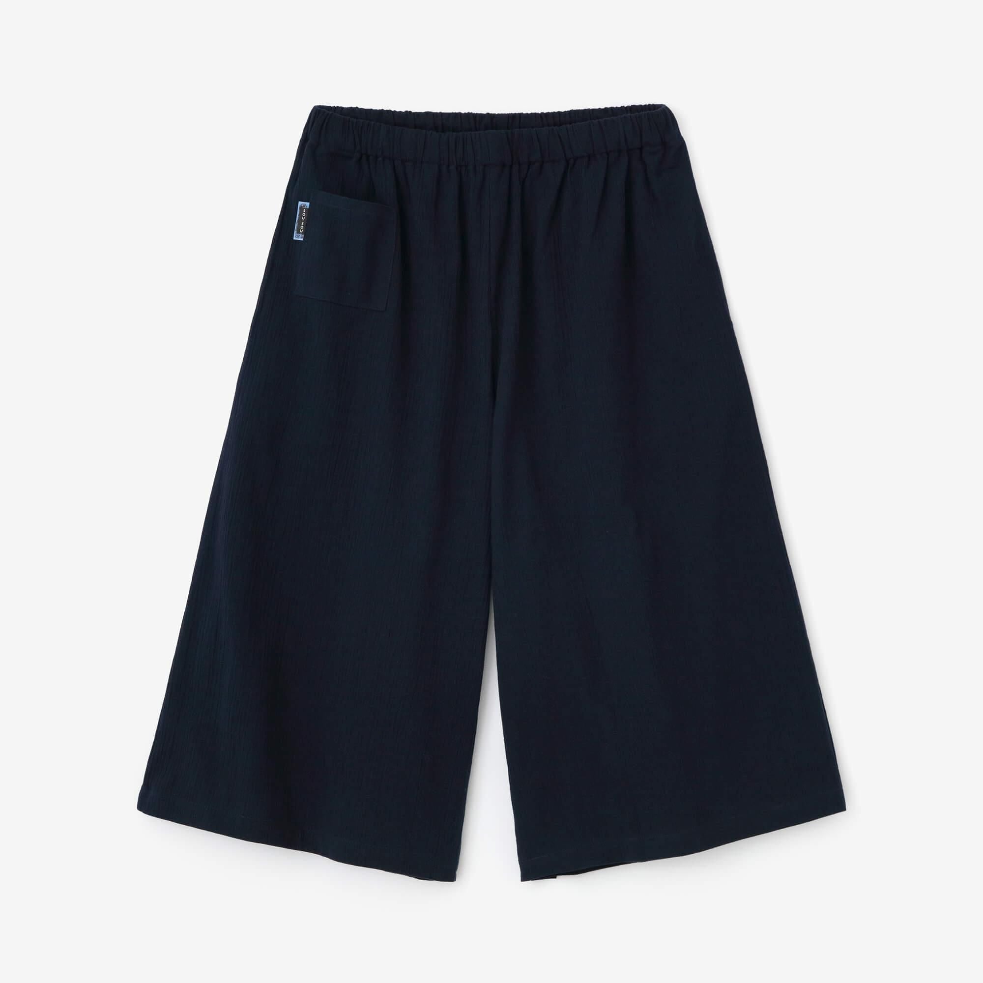 Takashima Chiku 20/20 Hironari Monpe Hagi-Length / Navy Blue (Tomekon)