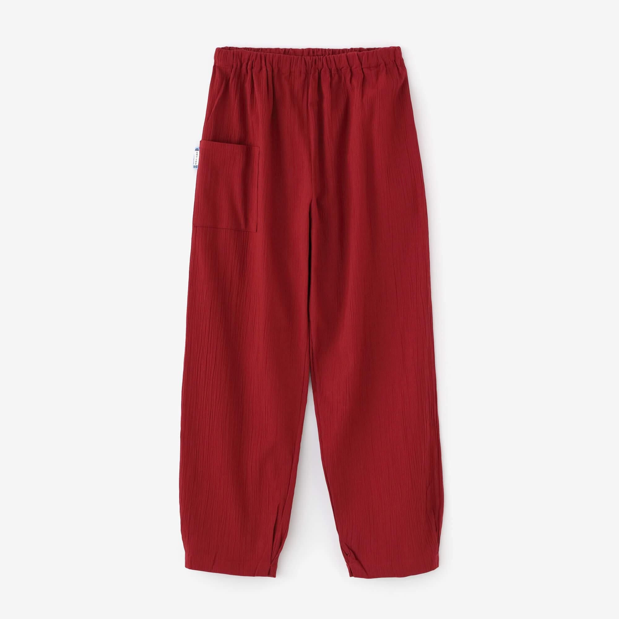 Takashima Jiji 20/20 Folds Monpe/Bernsteinfarbe