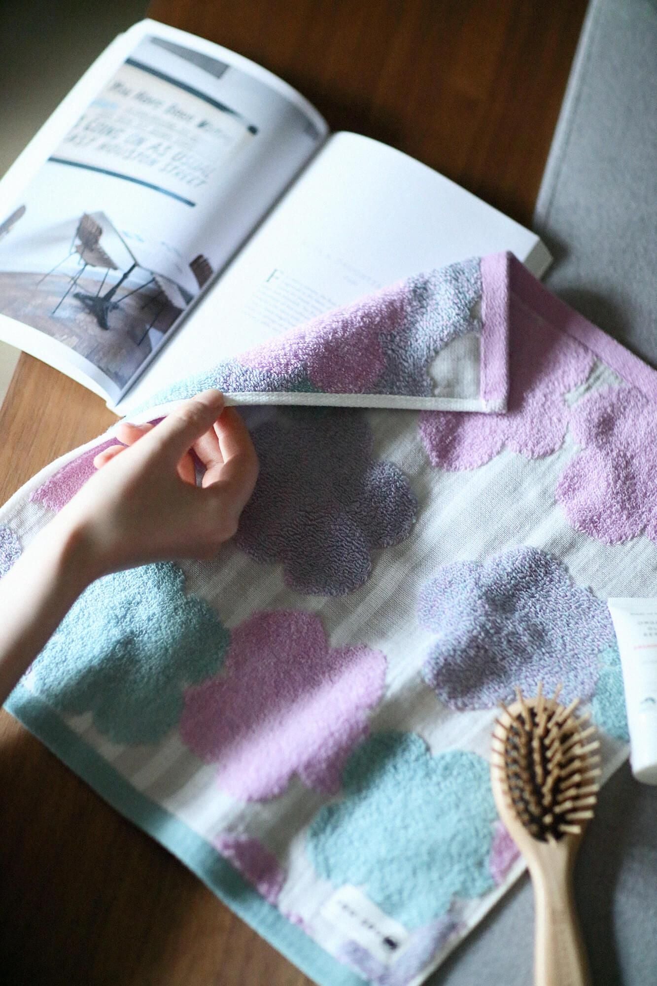 SOU・SOUImabari 수건 세탁 타월/장미