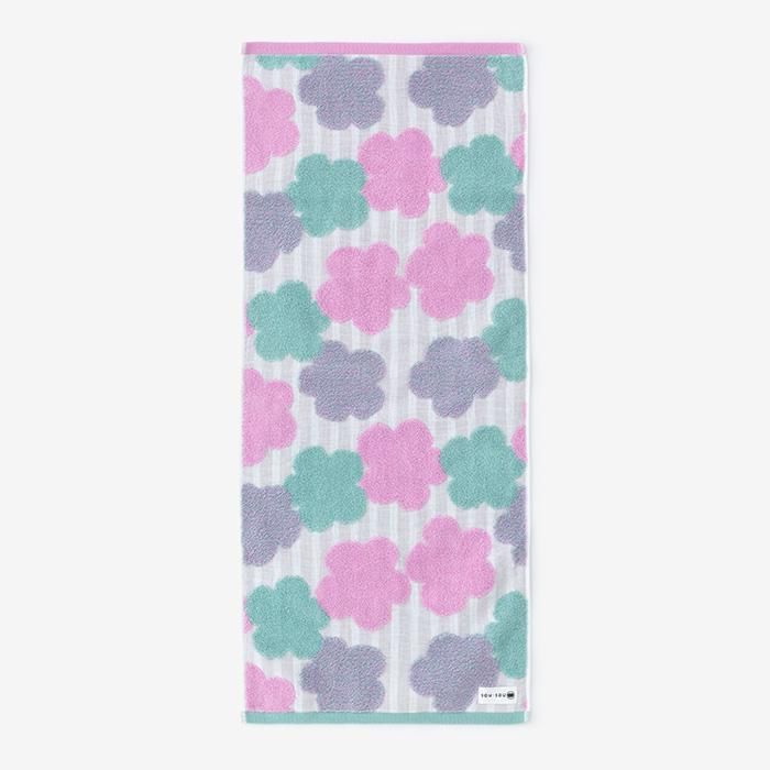 SOU・SOUの今治タオル フェイスタオル／布芝空薔薇（ぬのしばそらばら）