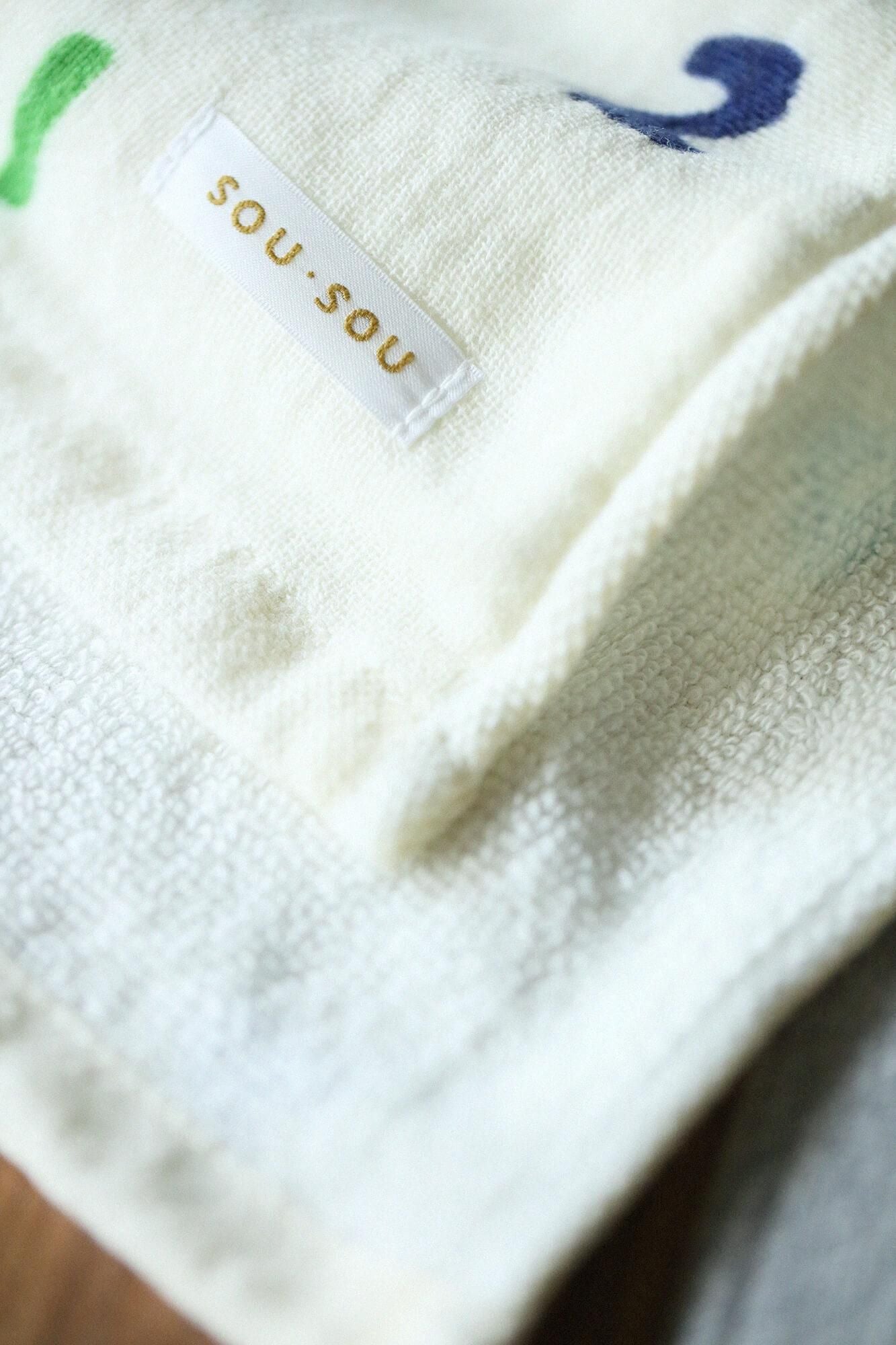 SOU・SOU今治毛巾 洗臉巾 / SO-SU-U 五色