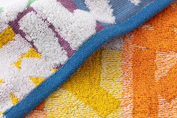 SOU・SOU Imabari Mini Towel / Japanese Alphabet Game