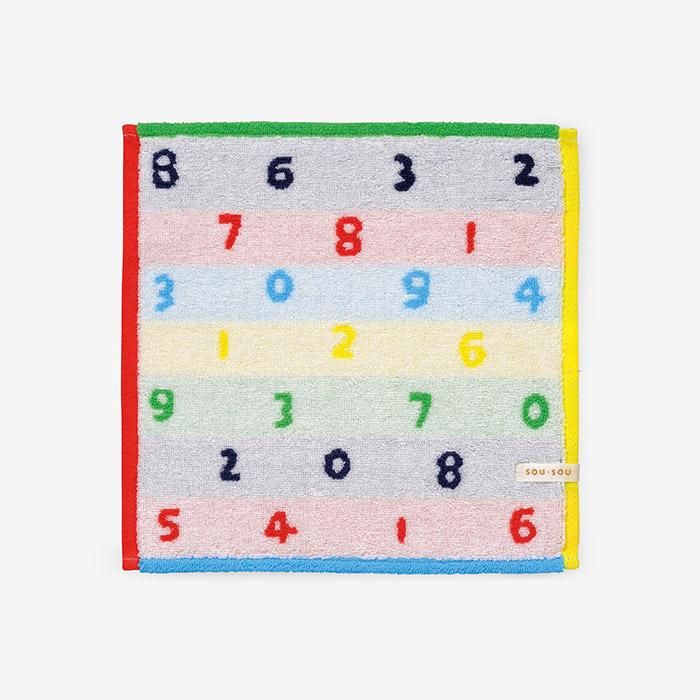 SOU・SOU 今治毛巾 小方巾/SO-SU-U十數 五色