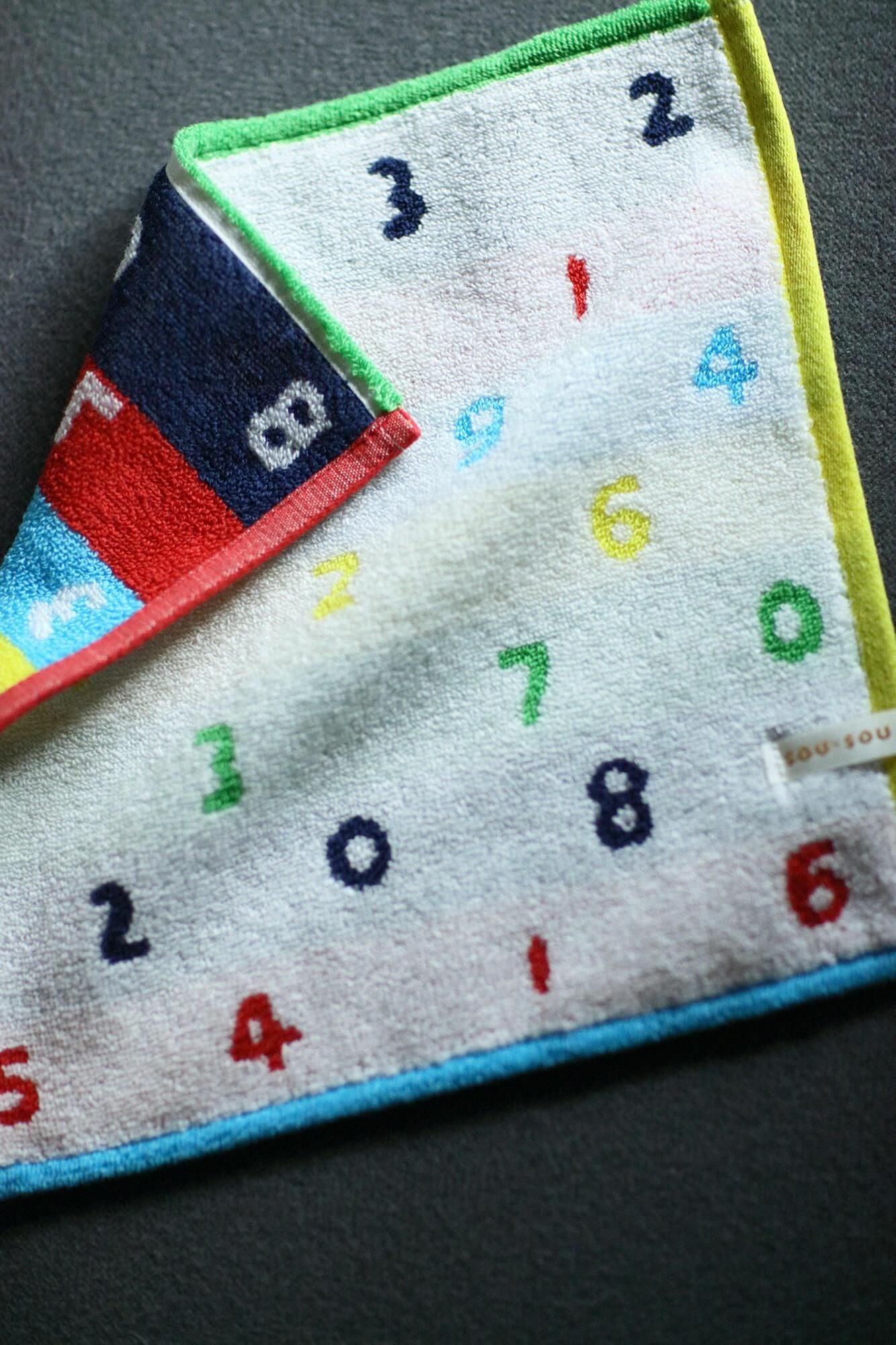 SOU・SOU 今治毛巾 小方巾/SO-SU-U十數 五色