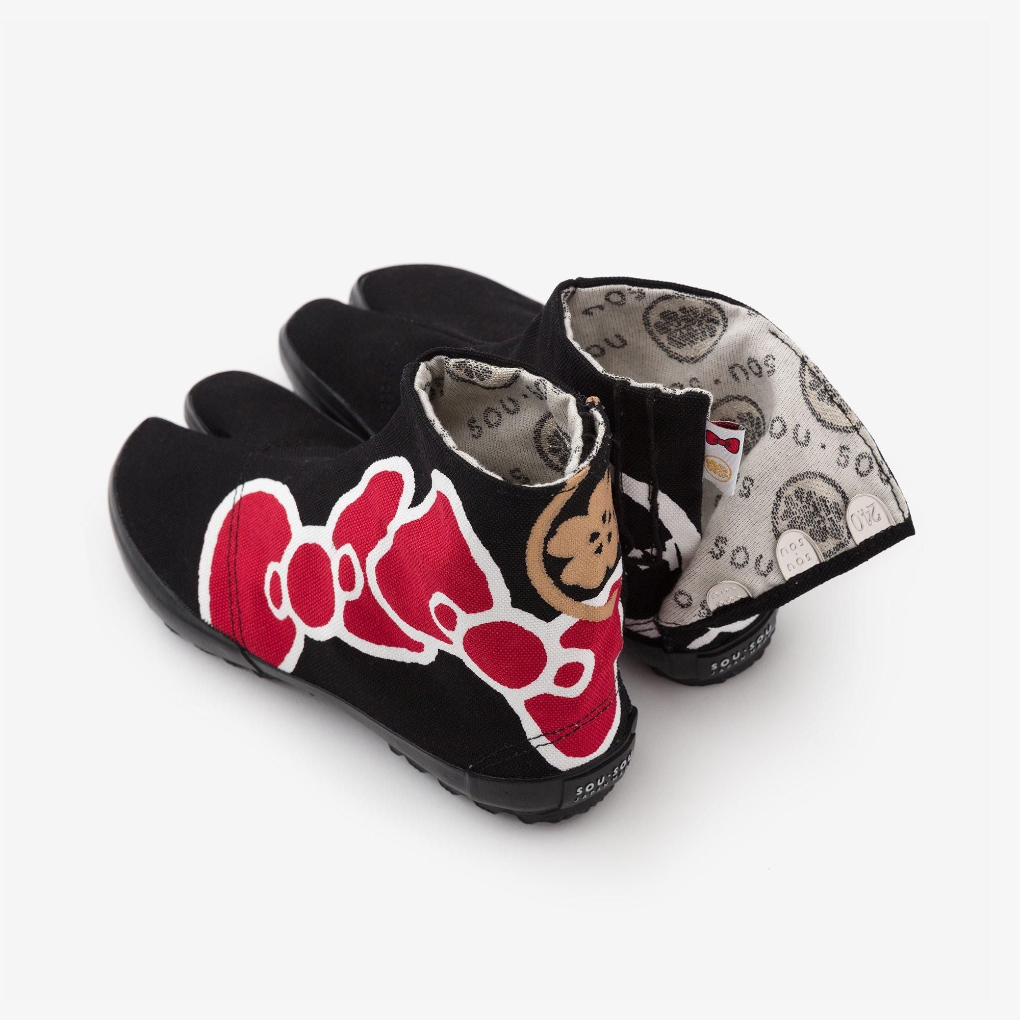 Sous-sol collé Tabi / Hello Kitty x Sou ・ Sou Fuyu Couleur