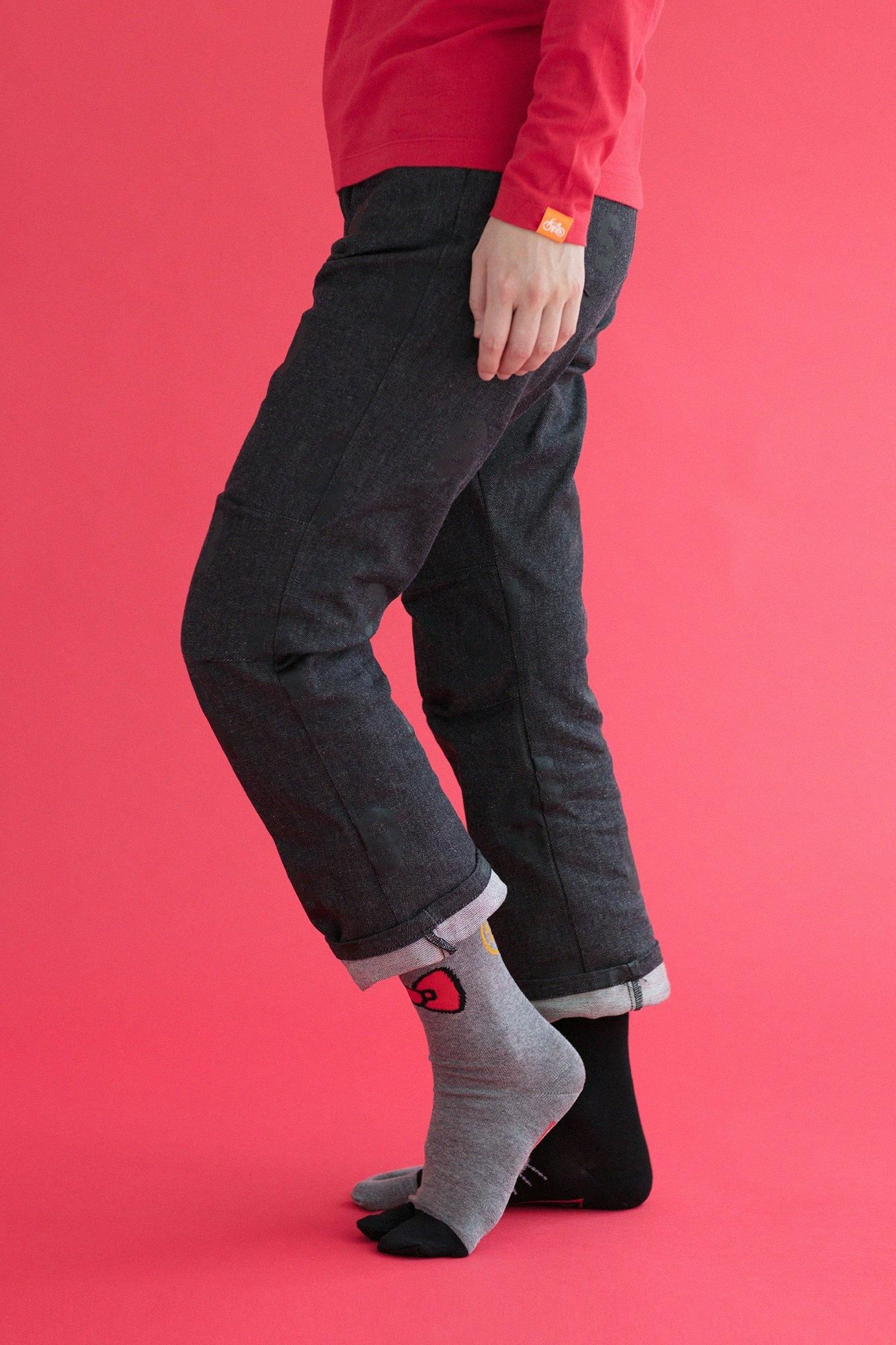 足袋下(普通丈)/Hello Kitty×SOU・SOU 濡羽色 【女性用】