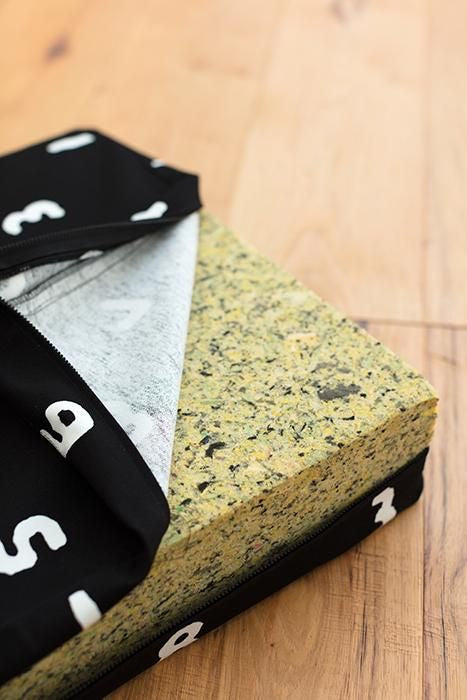 箱座布団/SO-SU-U 大 濡羽色(ぬればいろ)【※お届けに約3週間】