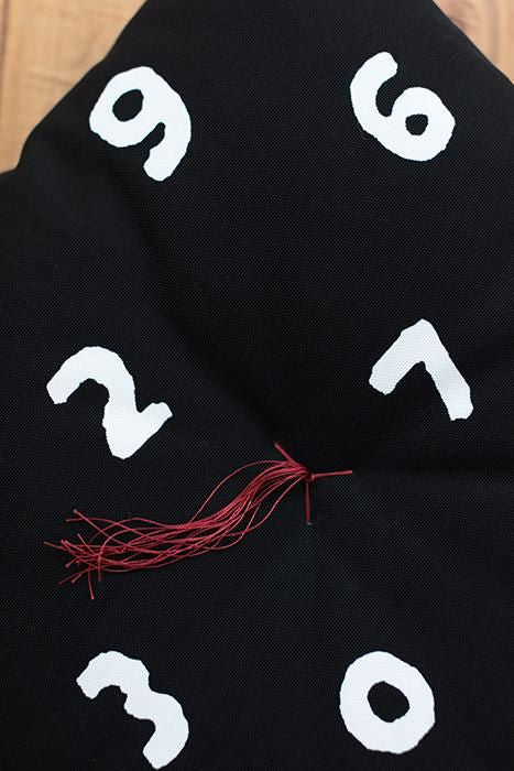 SOU・SOUの京座布団(8号帆布)/SO-SU-U 大 濡羽色(ぬればいろ)【※お届けに約3週間】