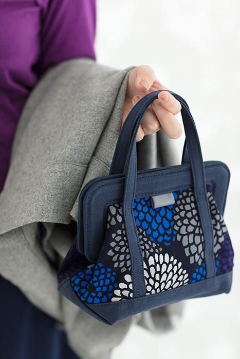 SOU・SOU×y'saccs手提袋gama small/chrysanthemum