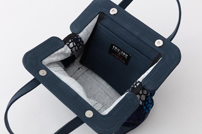 SOU・SOU×y'saccs手提袋gama small/chrysanthemum