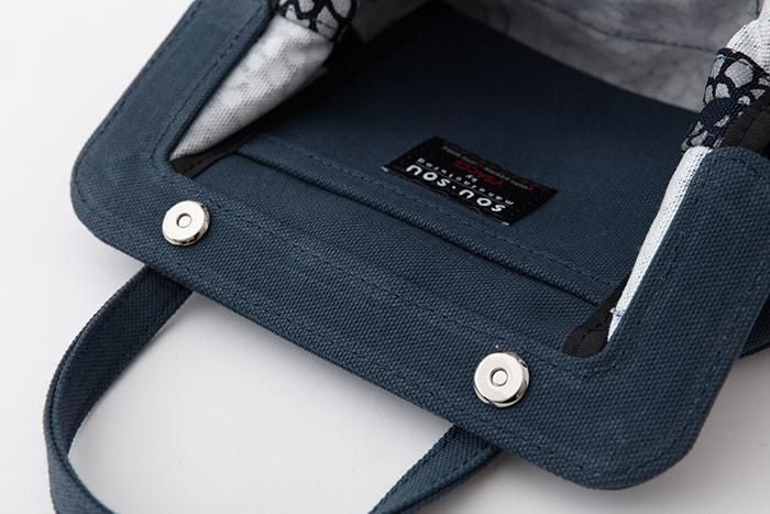 SOU・SOU×y'saccs手提袋gama small/chrysanthemum