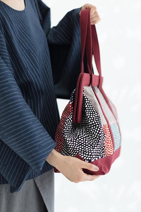 SOU・SOU× y'saccs 토트 가마 큰/마가사네