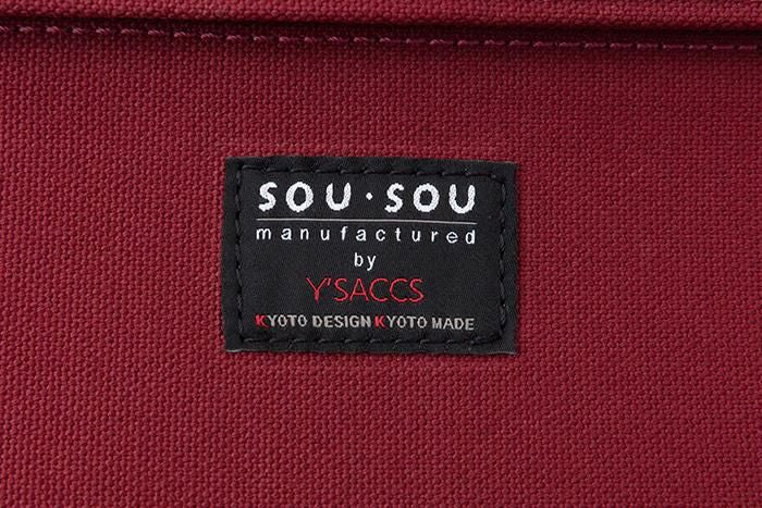 SOU・SOU× y'saccs 토트 가마 큰/마가사네