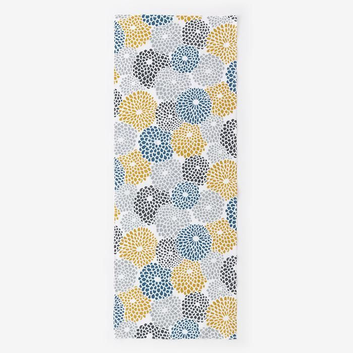 Ise Momen Textil-Tenugui/Chrysanthemen gefülltes Dongfeng (Kochi)