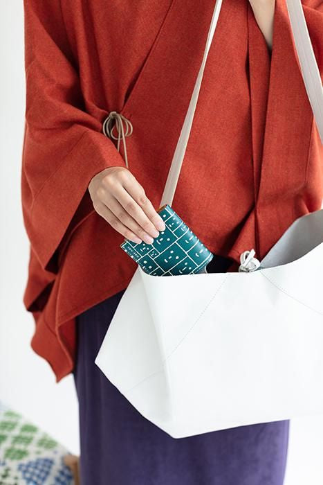 SOU・SOU×arToLogaTsutsu Smallwallet. /Smile Faces(Smile Faces)