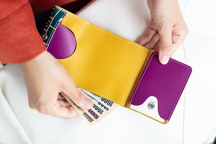 SOU・SOU×arToLogaTsutsu Smallwallet. /Smile Faces(Smile Faces)