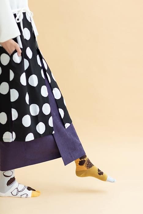 足袋下(普通丈)/栗ひろい 【男・女性用】