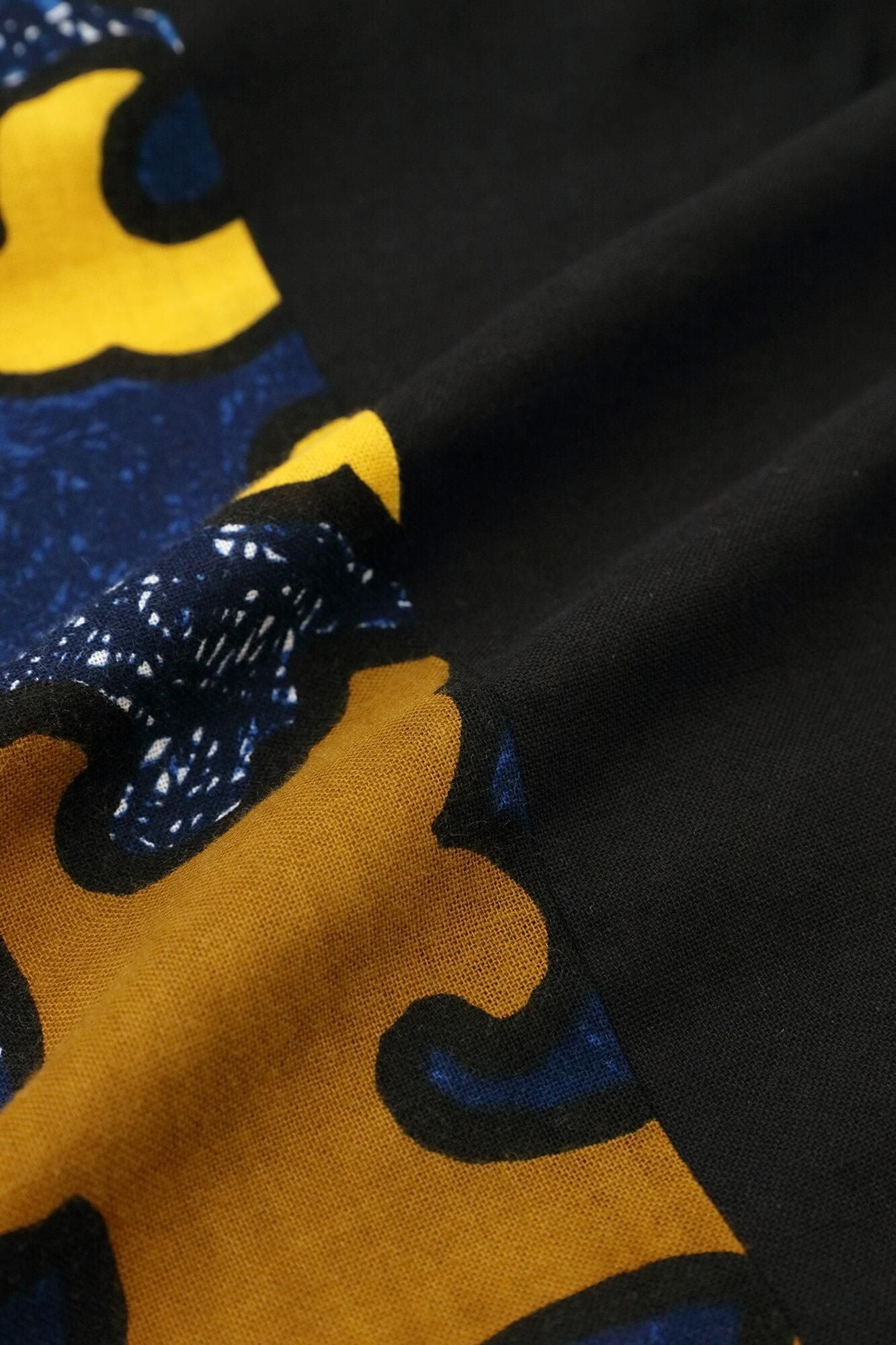 ●伊勢木棉 富士飛鼠褲/黑色×怒濤