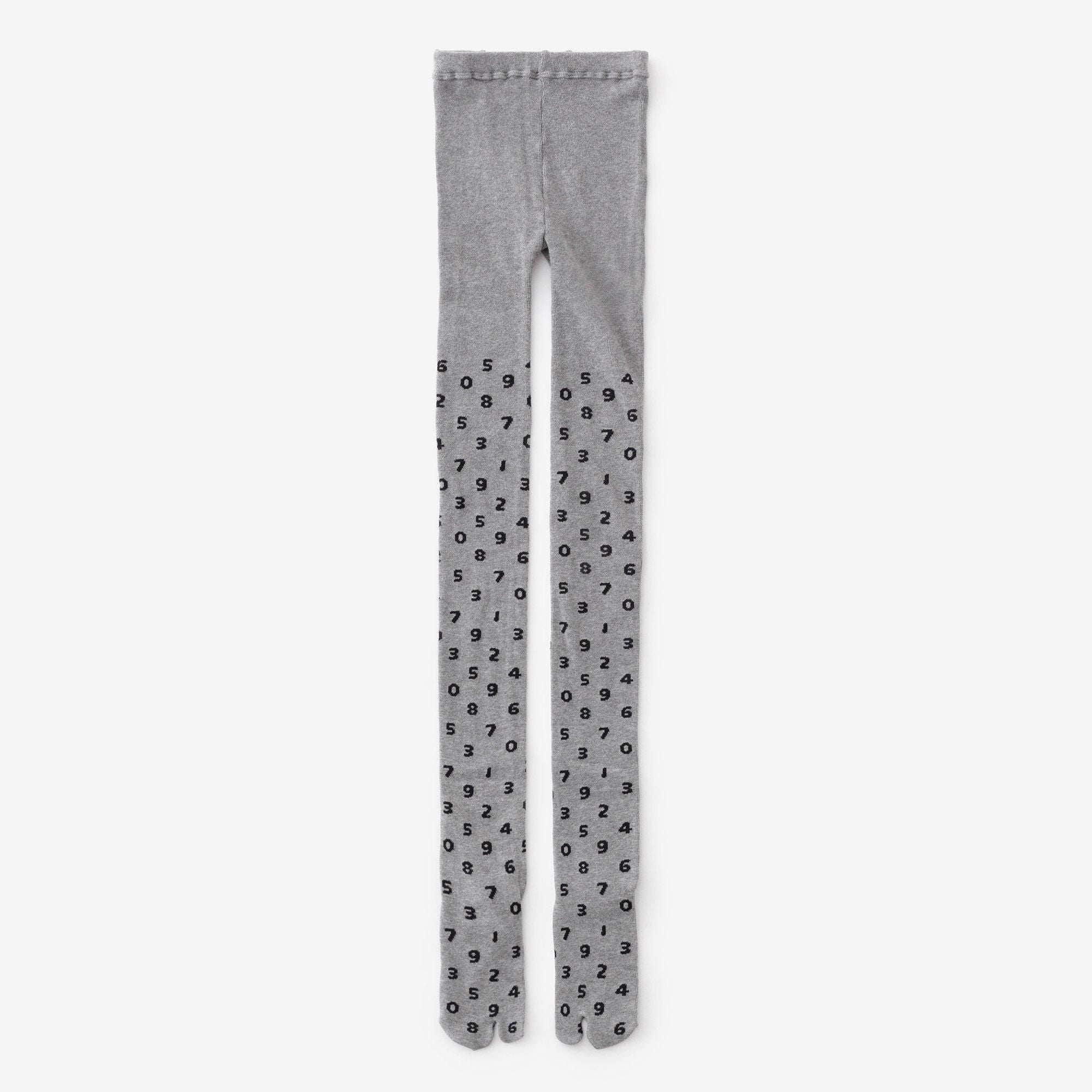 Tabi Tights/SO-SU-U Light Ink Grey
