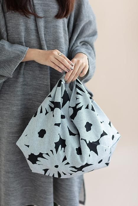 知多木綿 刺子 小巾折 穏(こはばおり おだやか)/おおらか60