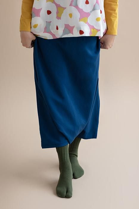 Rip Knit Tabi Socks (Mid-calf)/Olive Green【Men・Women】