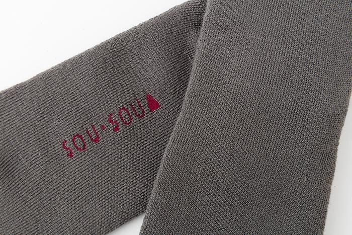 Pile Lining Tabi Socks (Mid-calf)/Dark Grey【Men・Women】