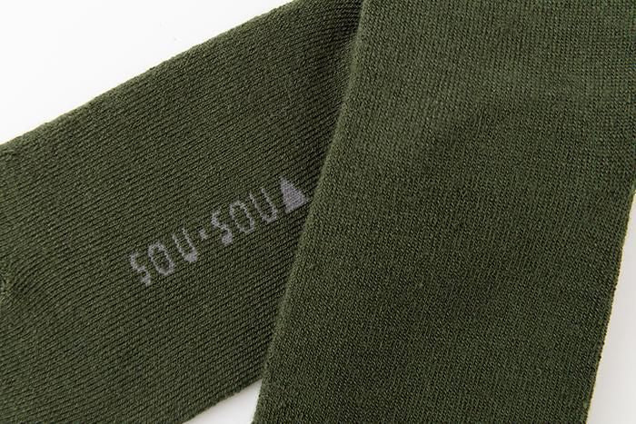 Pile Lining Tabi Socks (Mid-calf)/Olive Green【Men・Women】