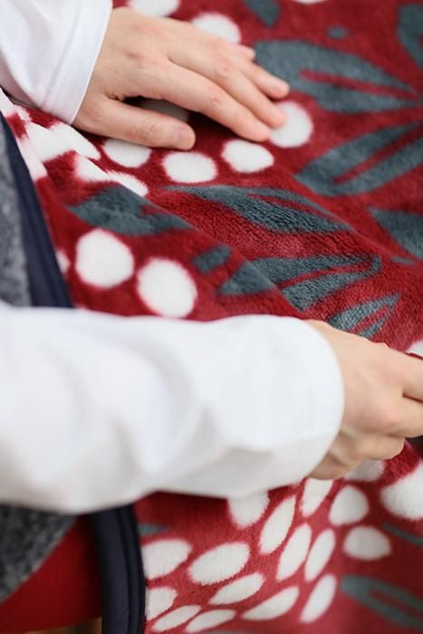 SOU・SOU×丸眞 小蓋毯/南天竹