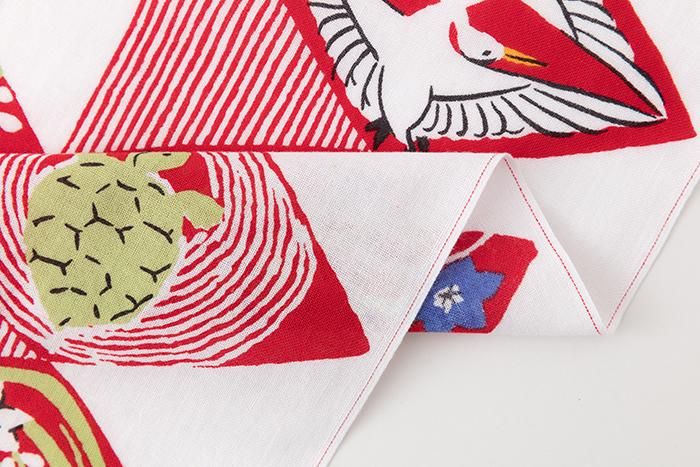 Ise Momen Textil-Tenugui/feierlicher Diamant (Iwaihishi) Tsunagi