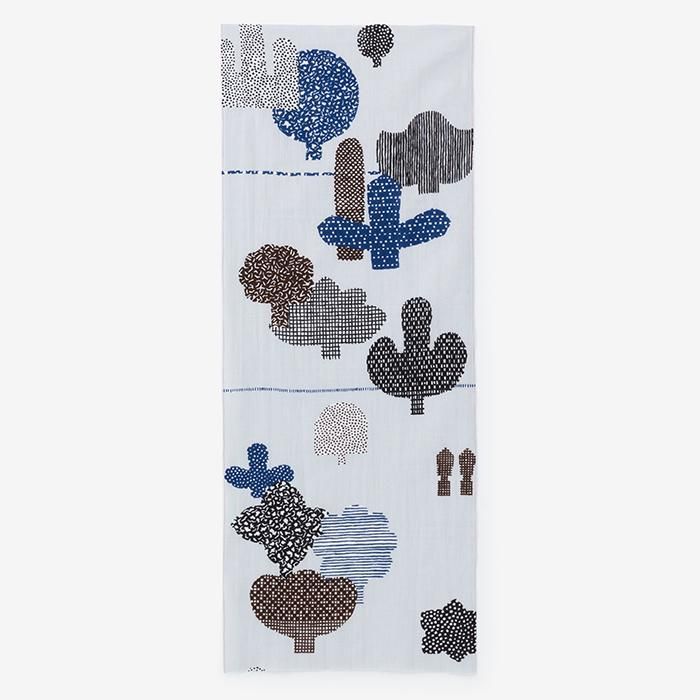 ISE Cotton Textile Tenugui / Sea Bag Pattern (Yaribukuromonyo)