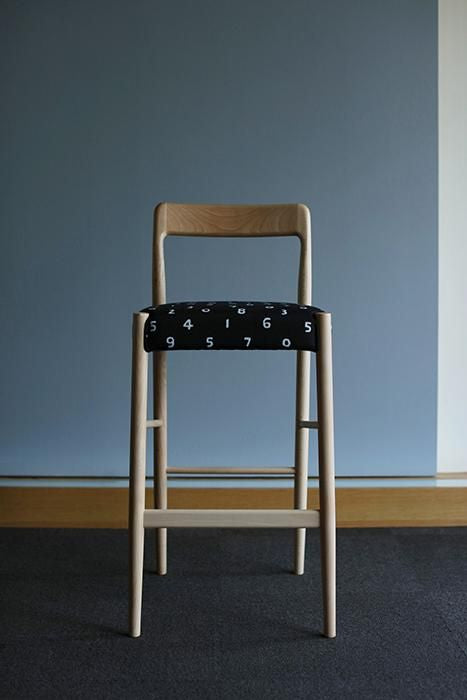 SOU・SOU×Coccole Tino Counter Chair/SO-SU-U Large wet color【※Delivery in 1~3 months】