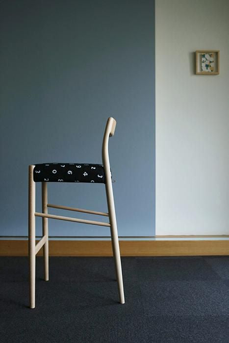 SOU・SOU×Coccole Tino Counter Chair/Rice Field【※Delivery in 1~3 months】