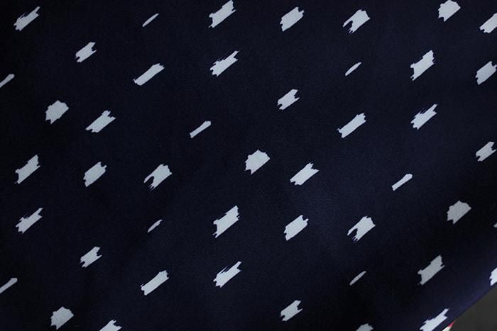 SOU・SOU×Coccole Craftool Stool/Scattered Clouds Navy blue【※Delivery in 1~3 months】