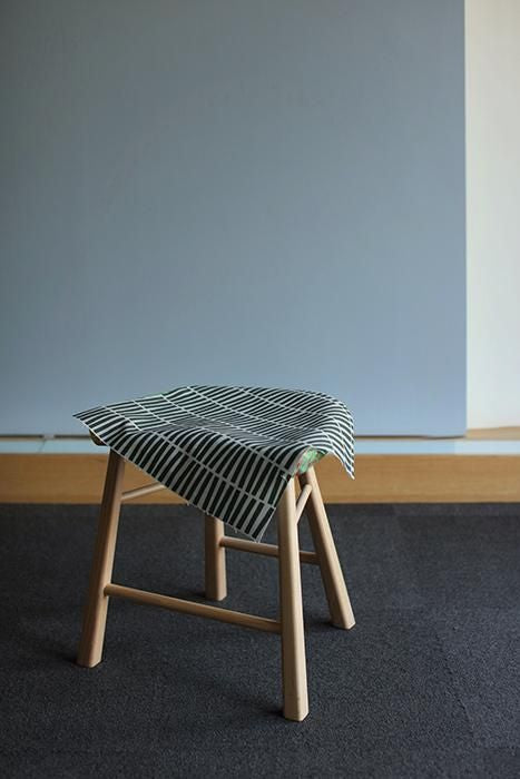 SOU・SOU×Coccole Craftool Stool/Wooden Clappers Olive Green【※Delivery in 1~3 months】