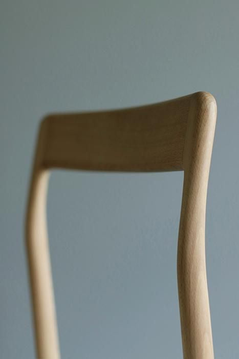 SOU・SOU×Coccole Tino Chair/Wooden Clappers Navy blue【※Delivery in 1~3 months】