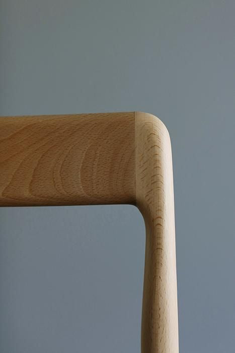 SOU・SOU×Coccole Tino Counter Chair/Wooden Clappers Navy blue【※Delivery in 1~3 months】