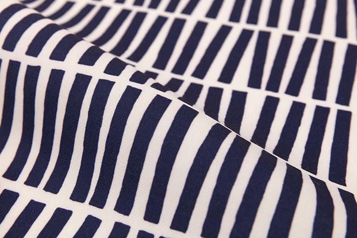 SOU・SOU×Coccole Craftool Counter Stool/Wooden Clappers Navy blue【※Delivery in 1~3 months】