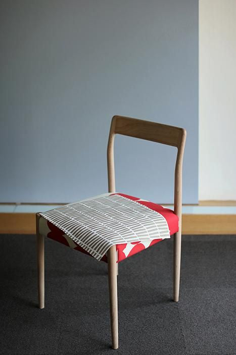 SOU・SOU×Coccole Tino Chair/Wooden Clappers Sand Color【※Delivery in 1~3 months】