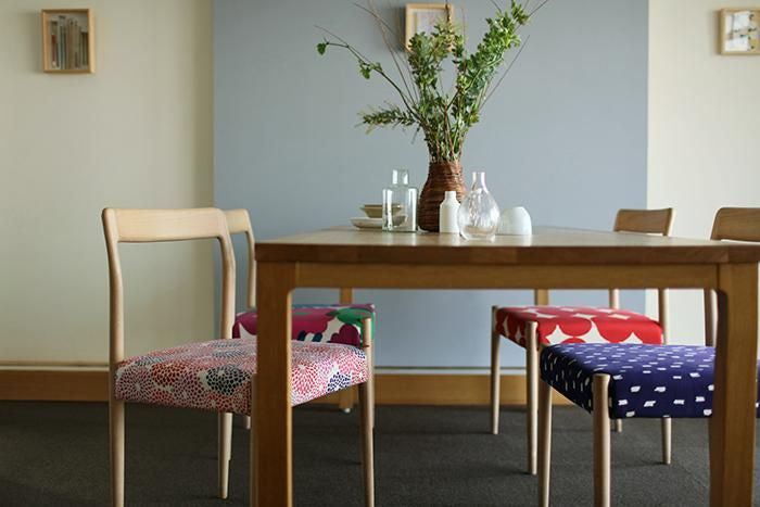 SOU・SOU×Coccole Tino Chair/Chrysanthemum White【※Delivery in 1~3 months】