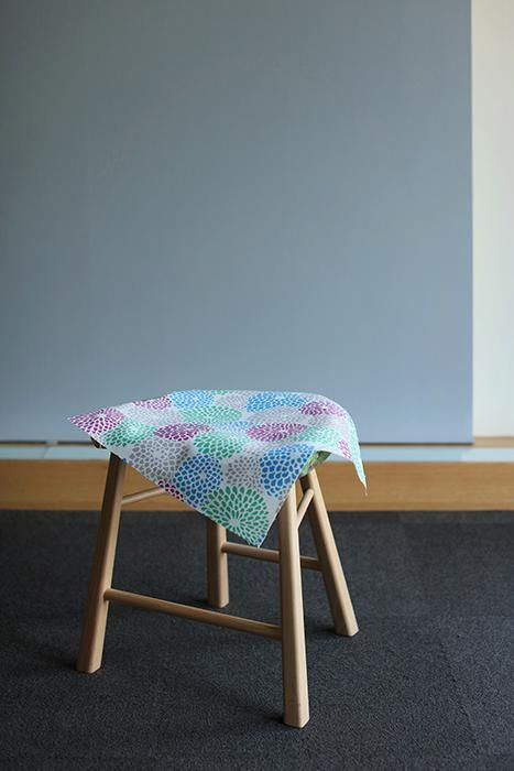 SOU・SOU×Coccole Craftool Stool/Chrysanthemum Ryofu【※Delivery in 1~3 months】