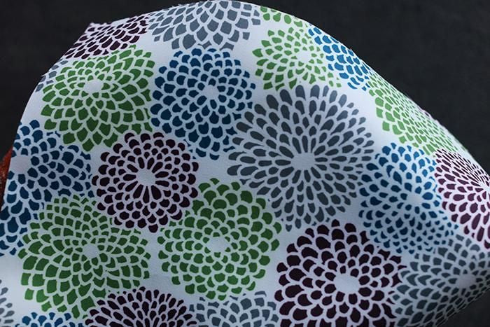 SOU・SOU×Coccole Tino Counter Chair/Chrysanthemum WedTan【※Delivery in 1~3 months】