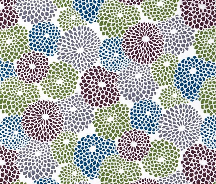 SOU・SOU×Coccole Craftool Counter Stool/Chrysanthemum WedTan【※Delivery in 1~3 months】