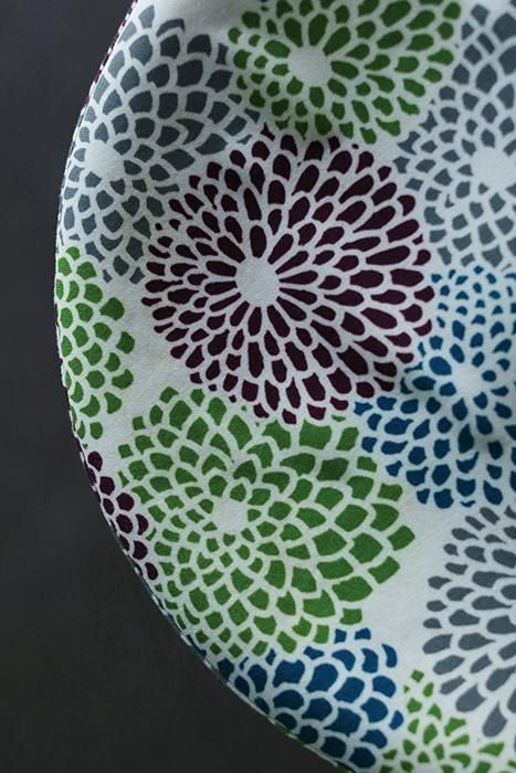 SOU・SOU×Coccole Craftool Counter Stool/Chrysanthemum WedTan【※Delivery in 1~3 months】