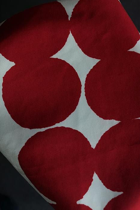 SOU・SOU×Coccole Craftool Stool/Marbles deep scarlet【※Delivery in 1~3 months】