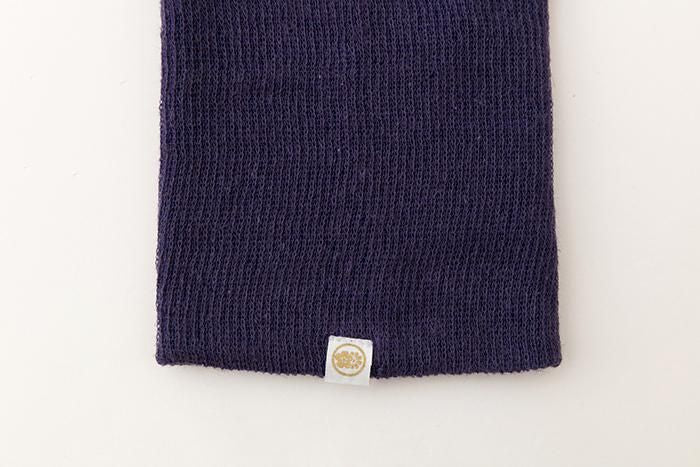 Bi-color Leggings / Purple×Eggplant Color